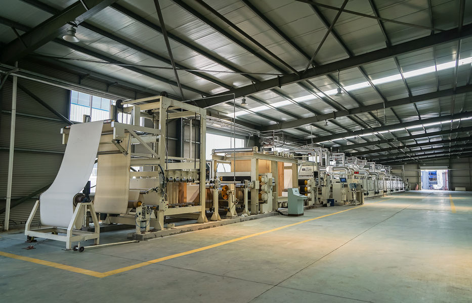 WEEM Abrasives üreticinin üretim hattı