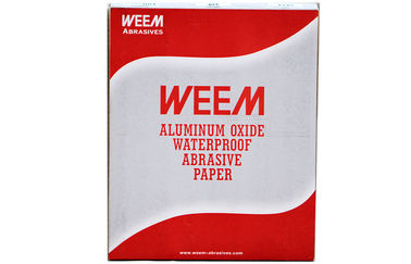 WEEM 2014-01 Islak ve Kuru Kumlama için Elektrikli Kaplı Alüminyum Kum Kağıdı Yaprakları