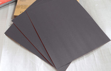 Su geçirmez silikon karbid kum kağıdı levhaları P60-P1000 Grit