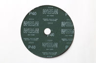 100 mm alüminyum oksit reçinesi Fiber açılı taşlama baştan Grit 24 için diskleri zımpara