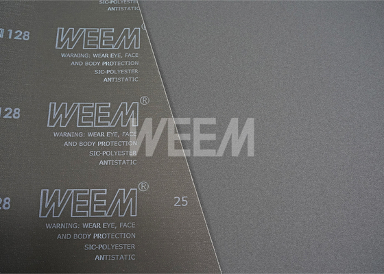 SIC Polyester Kumaş Kumlu Kemer / Panel için Silikon Karbid Segmentli Kemer, 1128, 1950x2800mm
