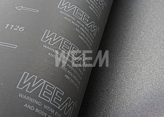 WEEM 1126 Silisyum Karbür Polyester Geniş Zımpara Bantları / MDF Parçacık Borad İçin Yakın Kaplamalı