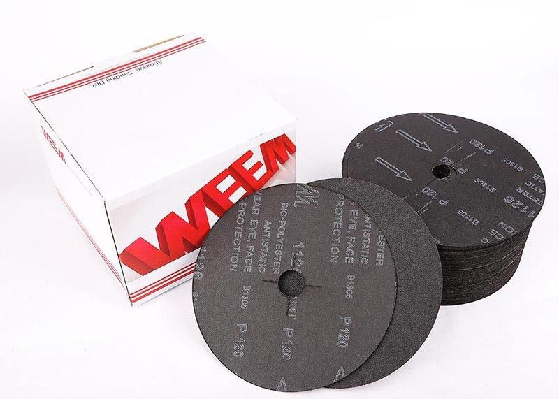 Silisyum karbür, Kat Zımpara Taşlama - 178mm / 7 inç Kumaş Taban Disk