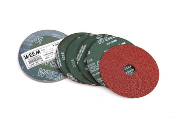 Alüminyum Oksit Tahıl ile 4.5Inch / 115mm Reçine Elyaf Öğütücü Zımpara Diskler