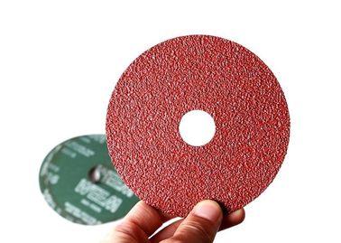 100 mm alüminyum oksit reçinesi Fiber açılı taşlama baştan Grit 24 için diskleri zımpara