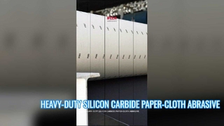AĞIR HİZMET SİLİKON KARBÜR KAĞIT-BEZ AŞINDIRICI